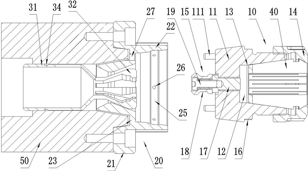 Workpiece quick-change tool for lathe