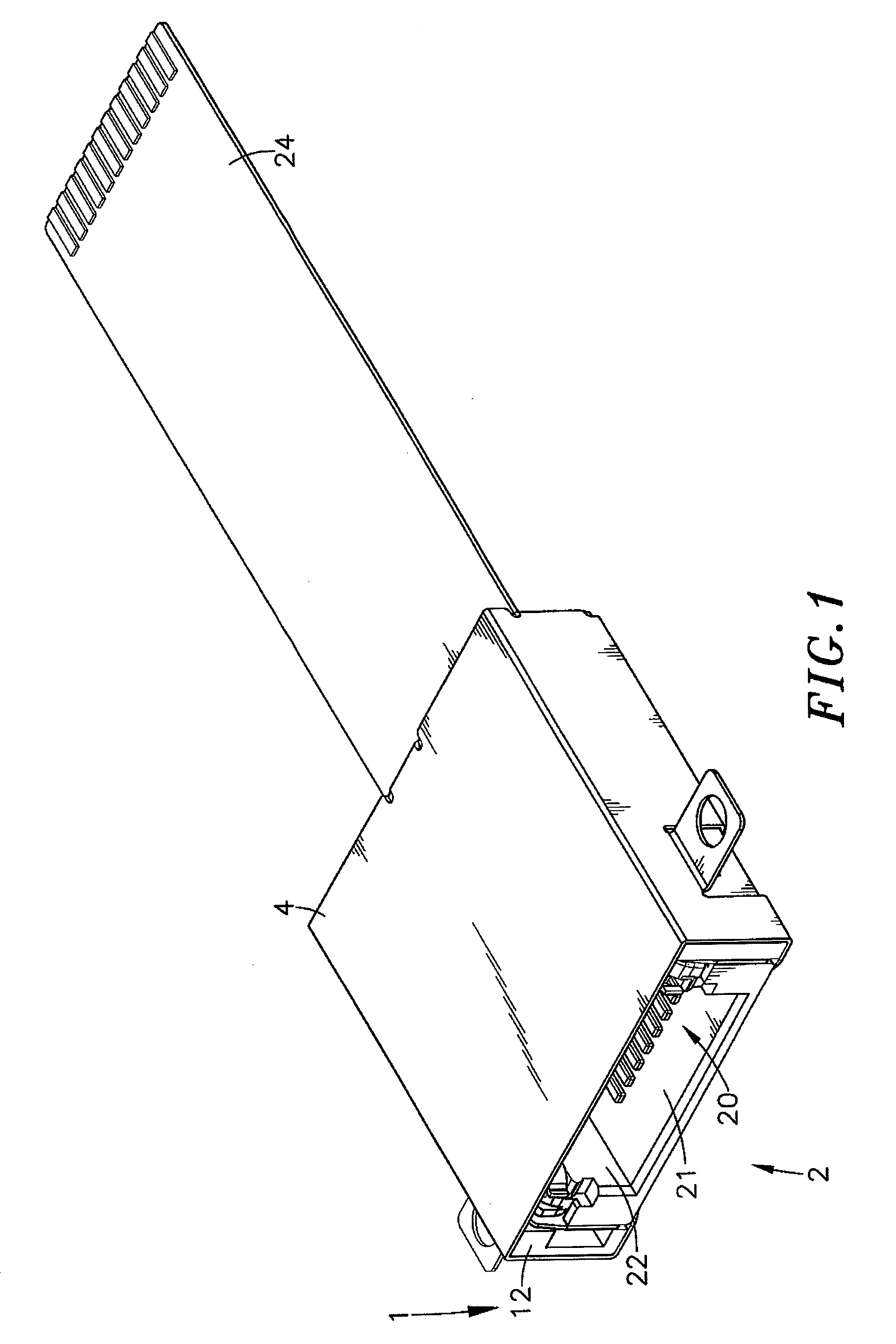 Electrical connector having low profile characteristics