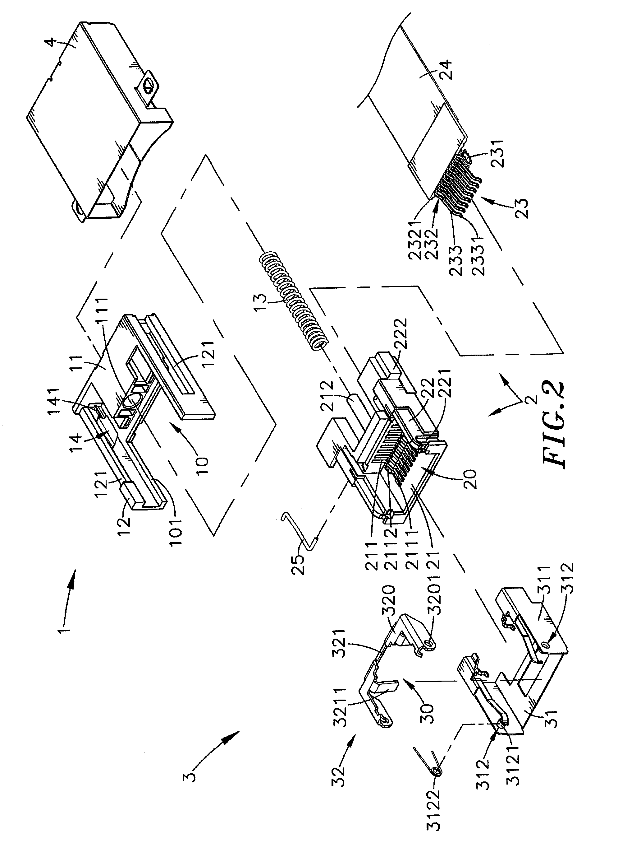 Electrical connector having low profile characteristics