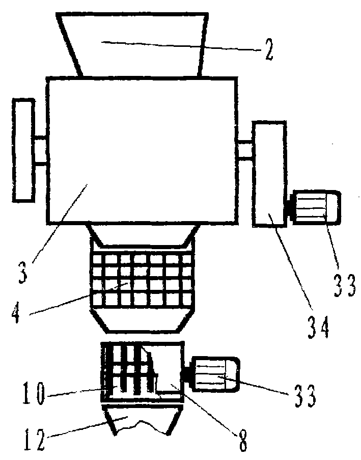 Solid liquid high-efficiency separation device for filter mud of sugar refinery