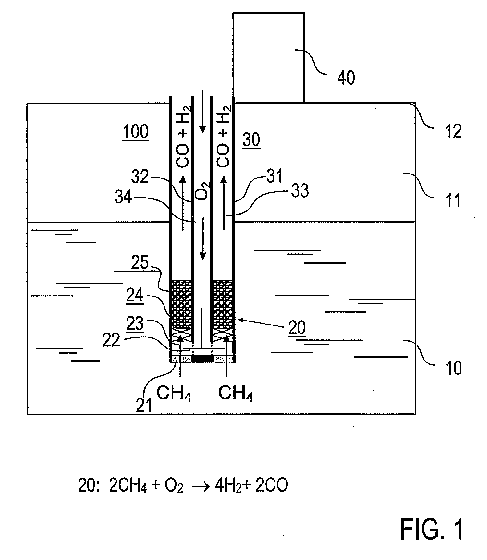 Device For The Thermal Stimulation Of Gas Hydrate Formations