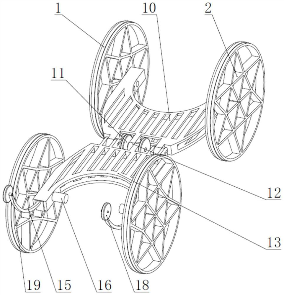 A multi-motion mode ground/wall mobile robot