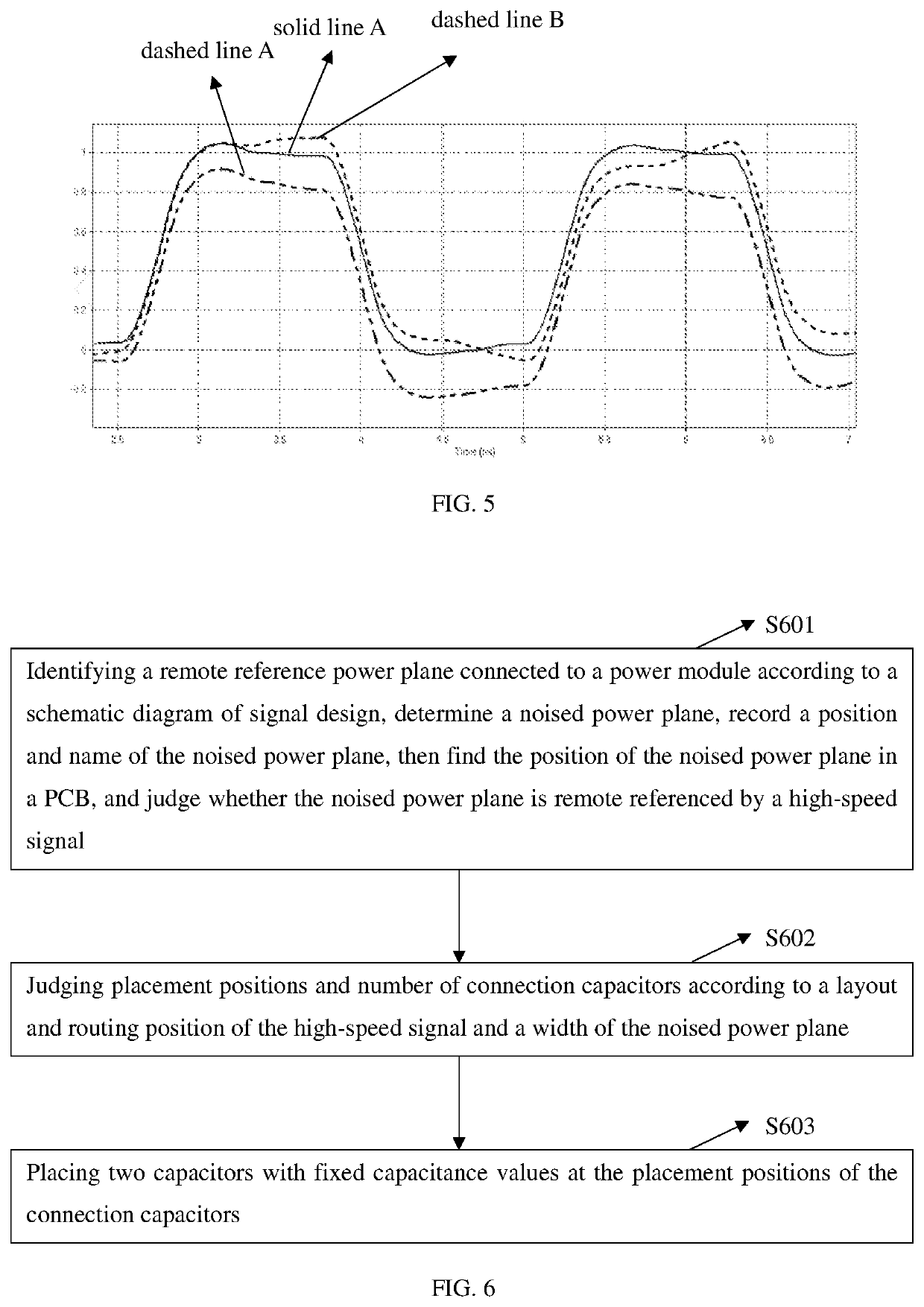 Method and system for reducing influence of remote reference power noise on signal quality