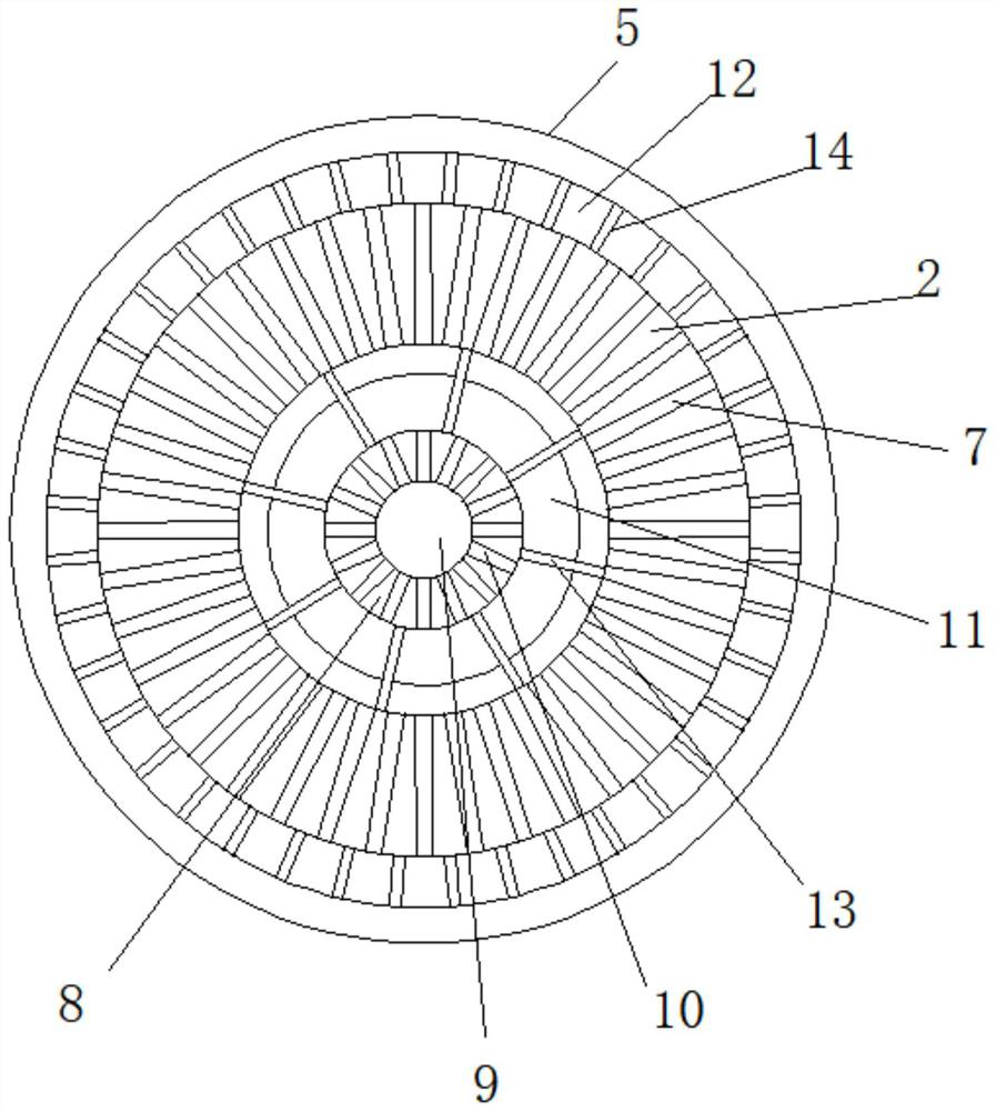 Cooling roller flow guide device for amorphous ribbon production