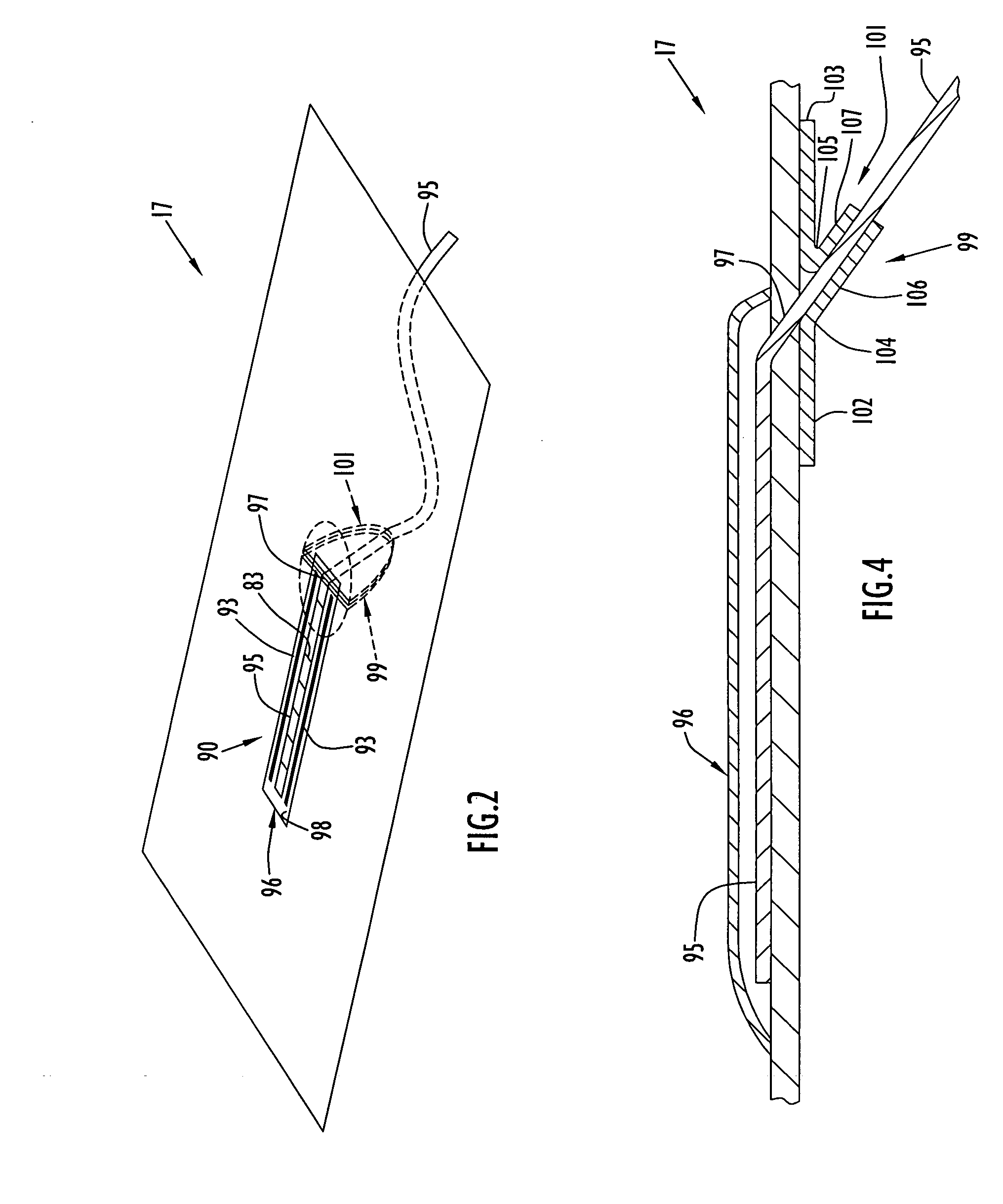 System and method of detecting fluid and leaks in thermal treatment system basins