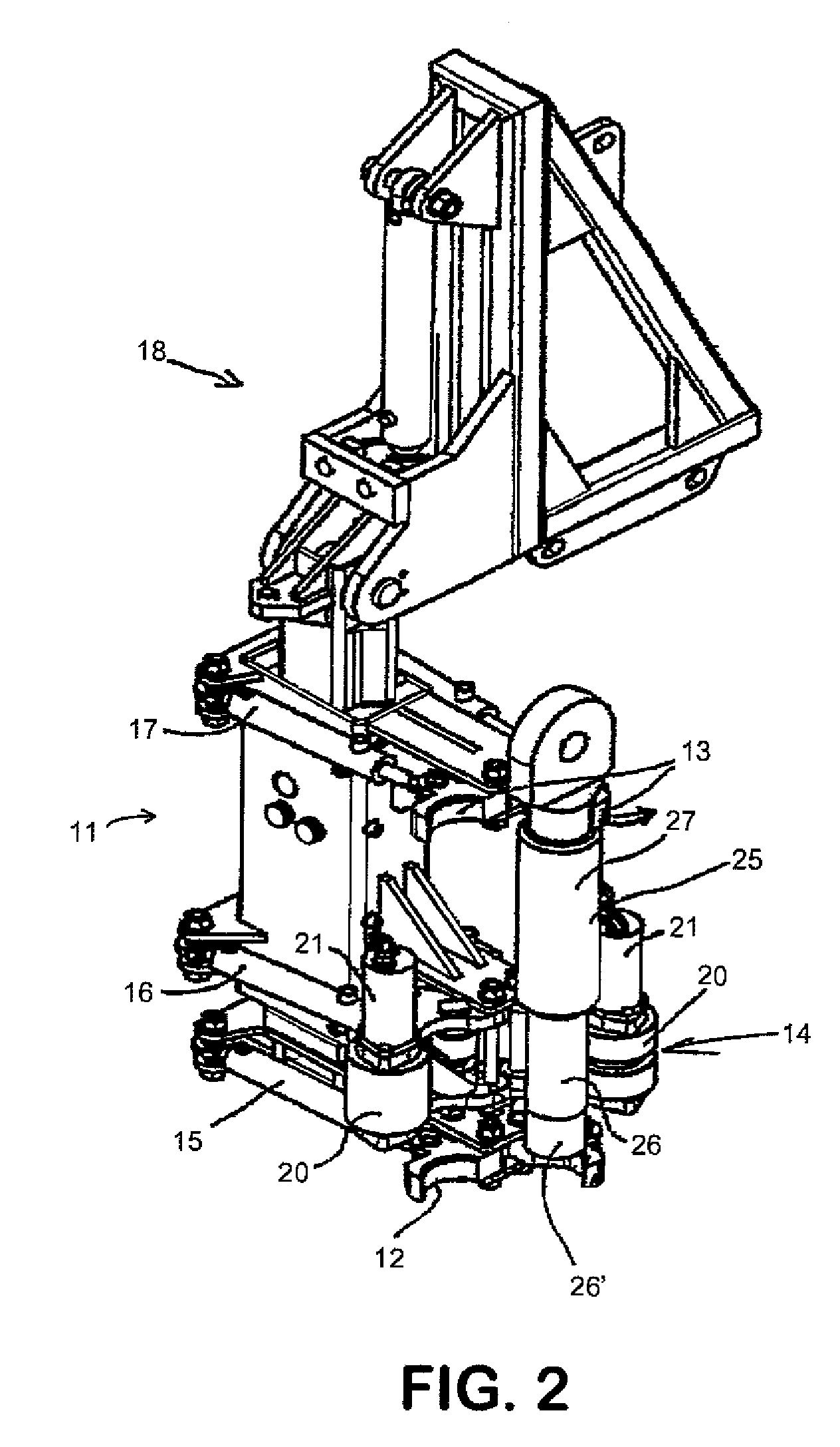Device and method for handling drill string components, as well as rock drilling rig