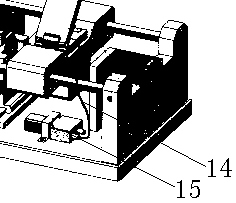 Intelligent optical fiber coating layer stripping and optical fiber cutting integrated cutting device