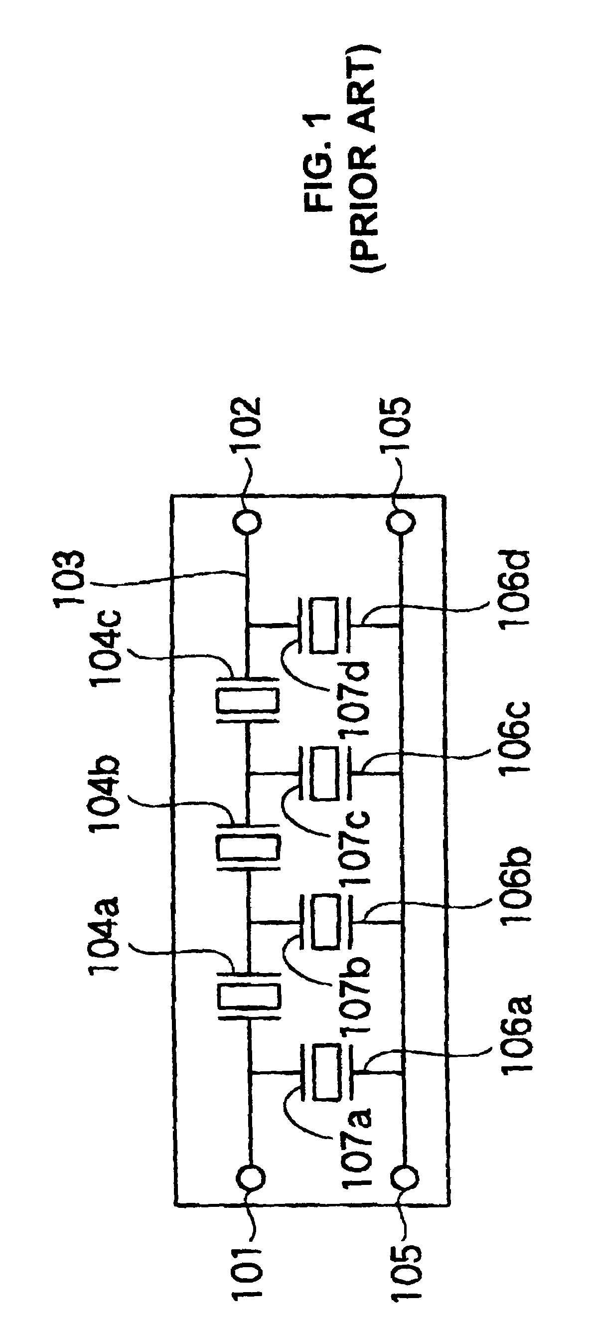 Filter device capable of obtaining attenuation characteristic of sharpness in narrow band width and branching filter using the same