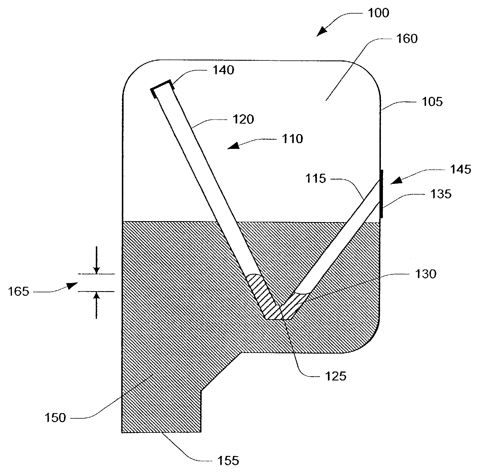 Regulation of back pressure within an ink reservoir