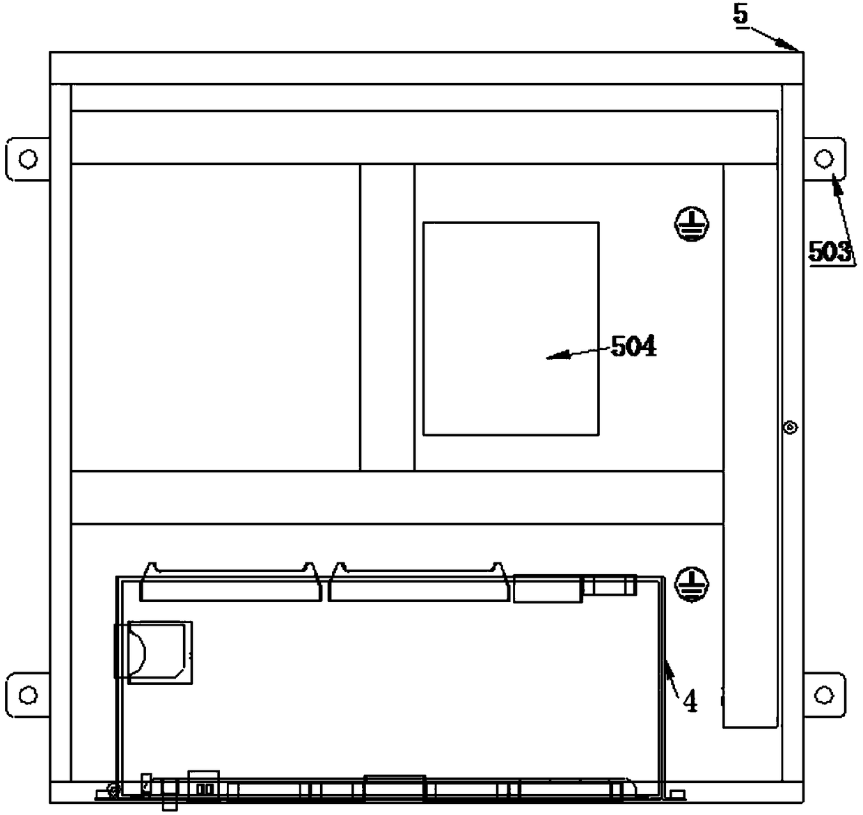 A remote management and control device for heat metering instruments in a heat exchange station