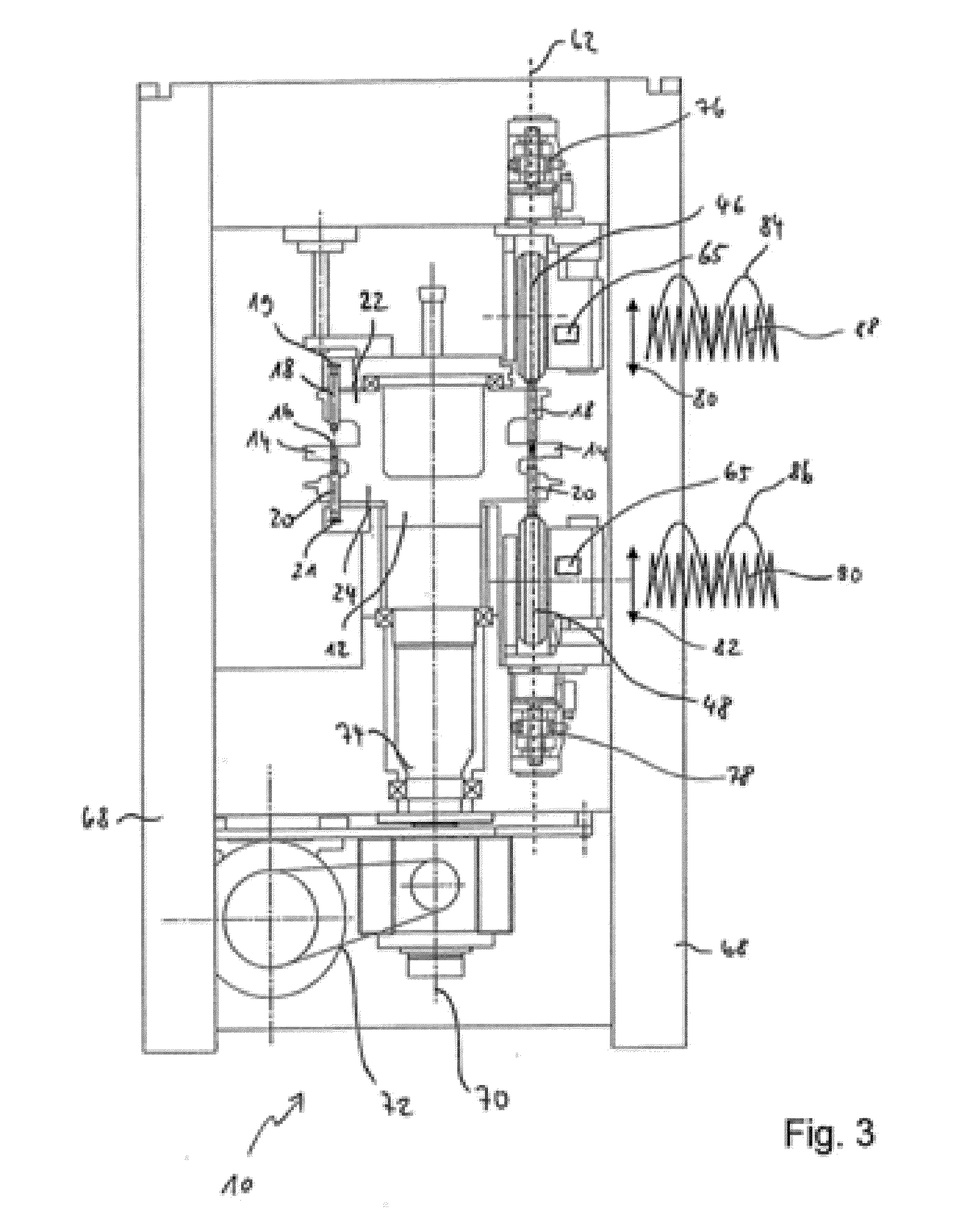 Rotary Tablet Press and Method for Pressing Tablets in a Rotary Tablet Press