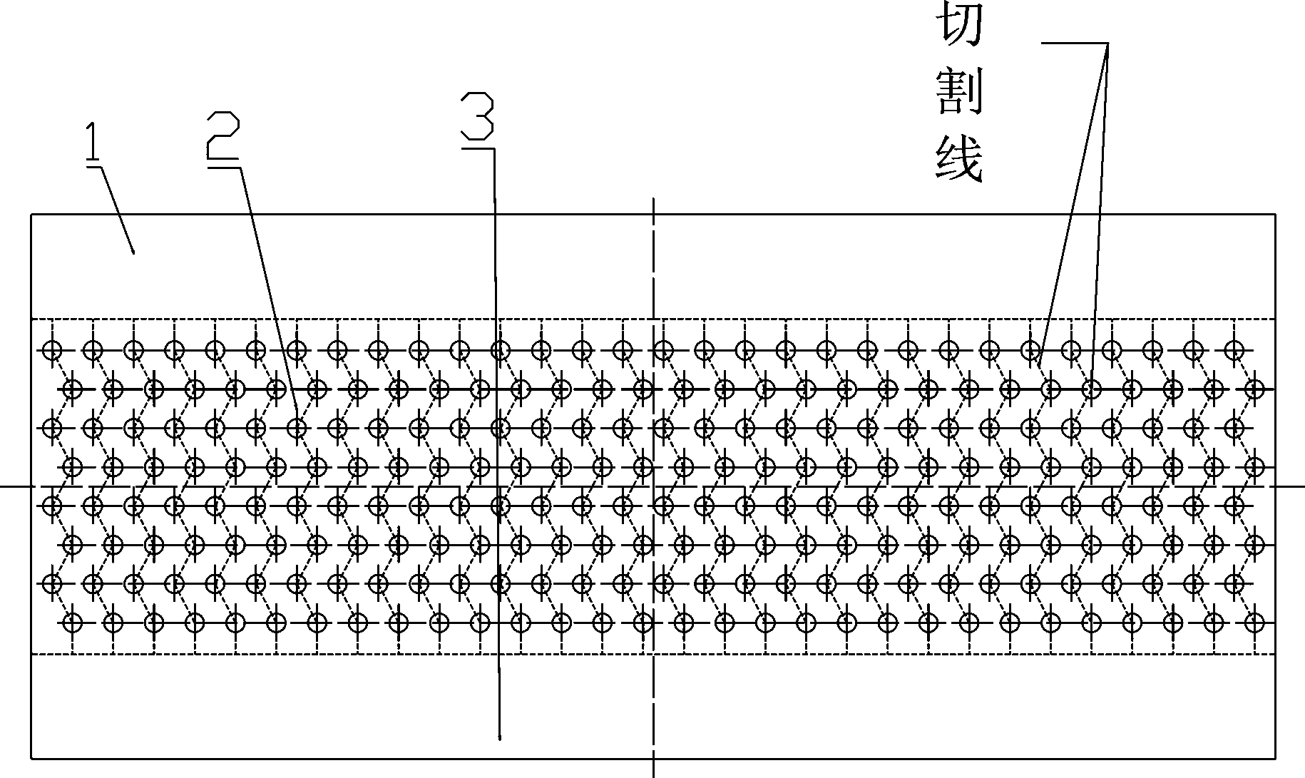 Method for manufacturing saw-toothed tube plates used for finned tube heat exchanger