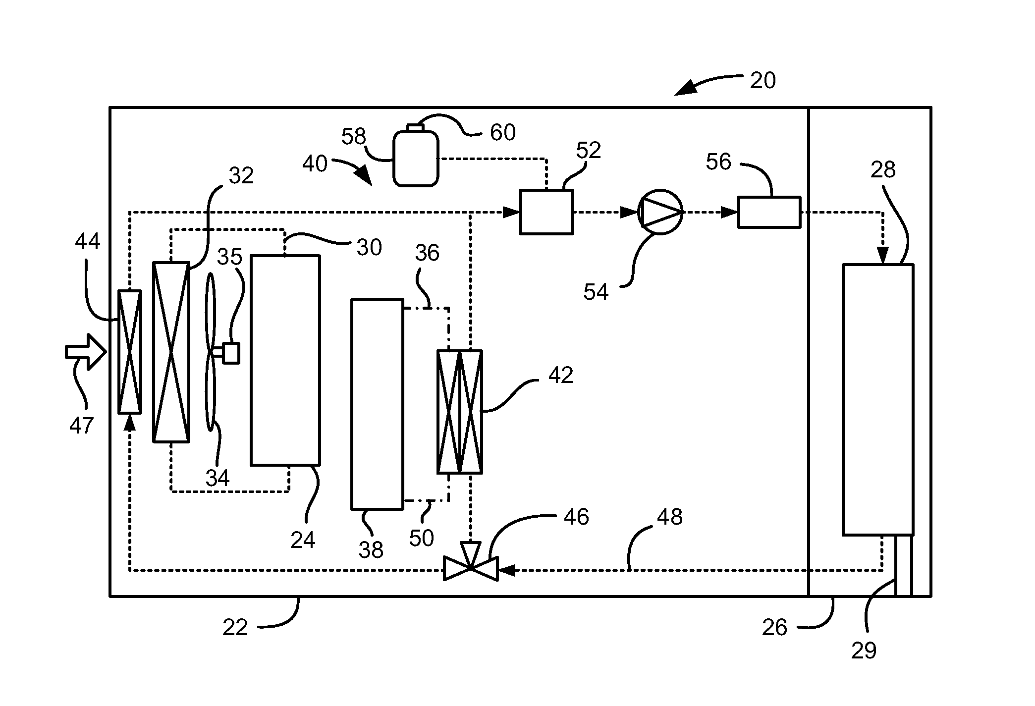 Battery Thermal System for Vehicle