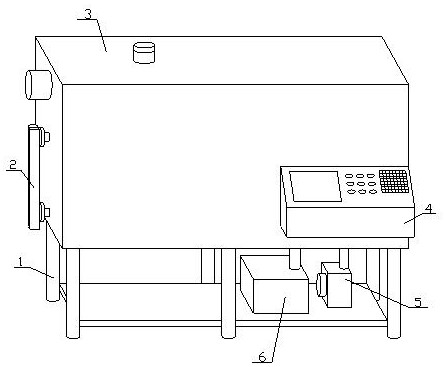 A liquid nitrogen cryogenic granulation equipment