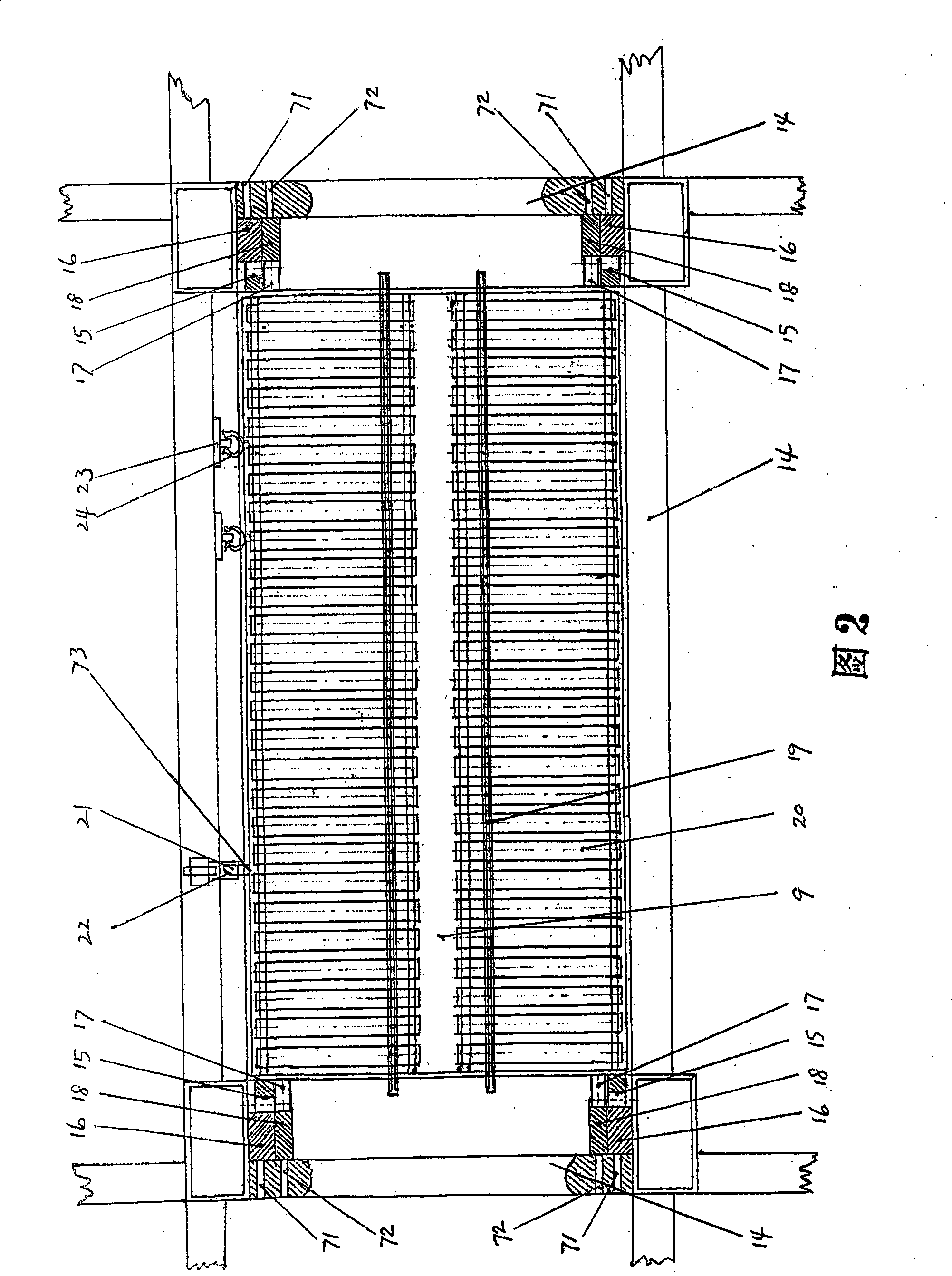 Vehicle support type three-dimensional garage