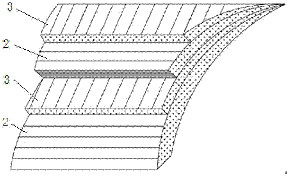 Large-diameter high-pressure-resistant hollow fiber reinforced plastic anchor rod and production process thereof