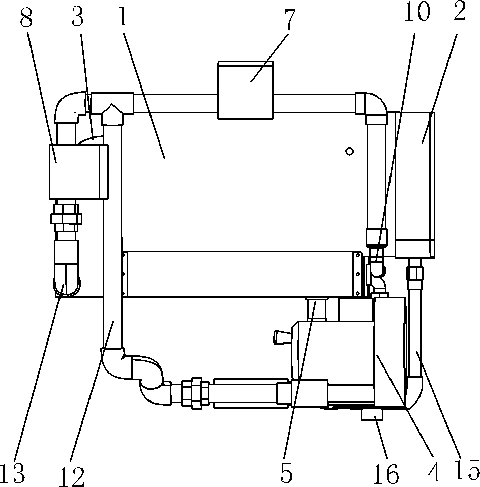 Double-function food purifier