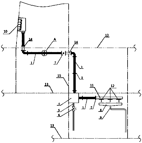 Watertight isolated ship ventilation system