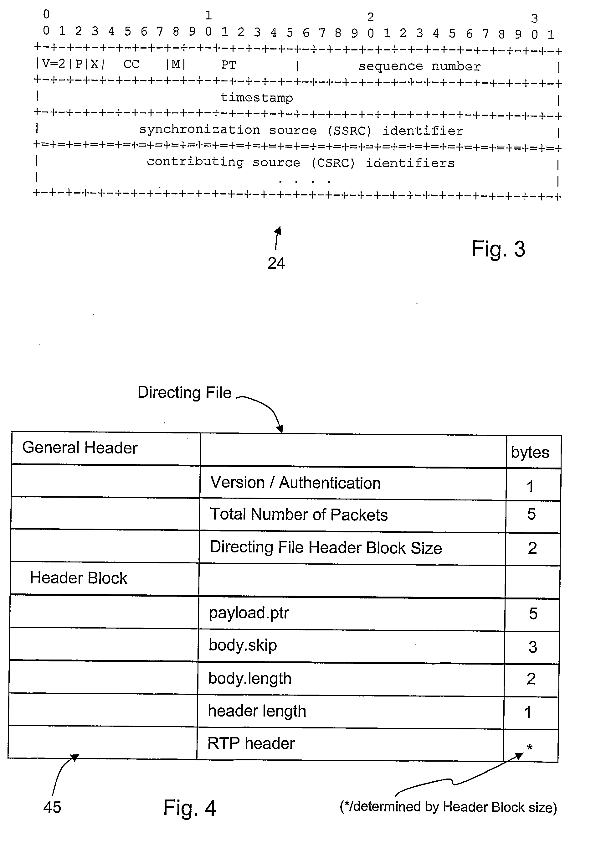 Method and apparatus for rtp egress streaming using complementary directing file