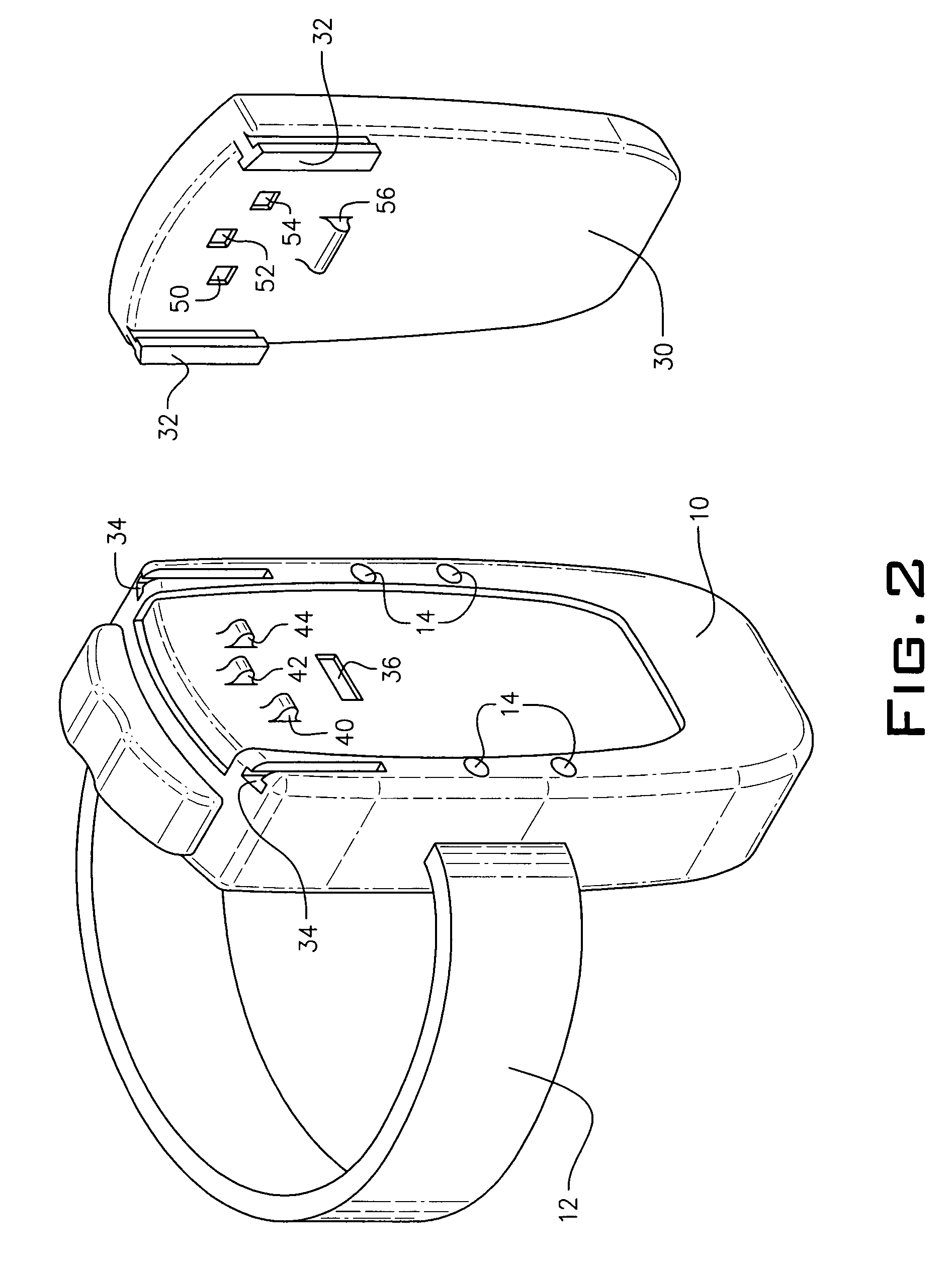 System, method and apparatus for charging a worn device
