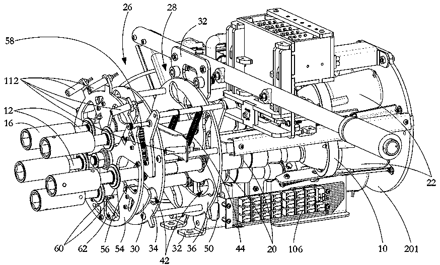 Apparatus and method for attaching / detaching circular arrayed fasteners