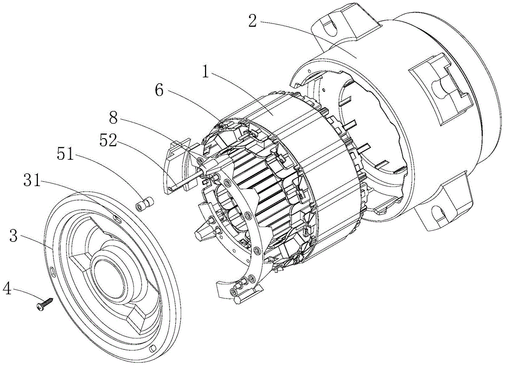 Motor Bearing Anti-corrosion Structure and Brushless DC Motor