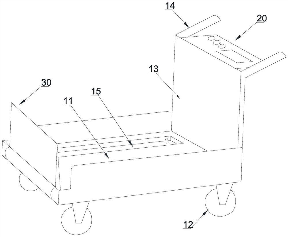 Purifying instrument pushing equipment for nephrology department and using method thereof