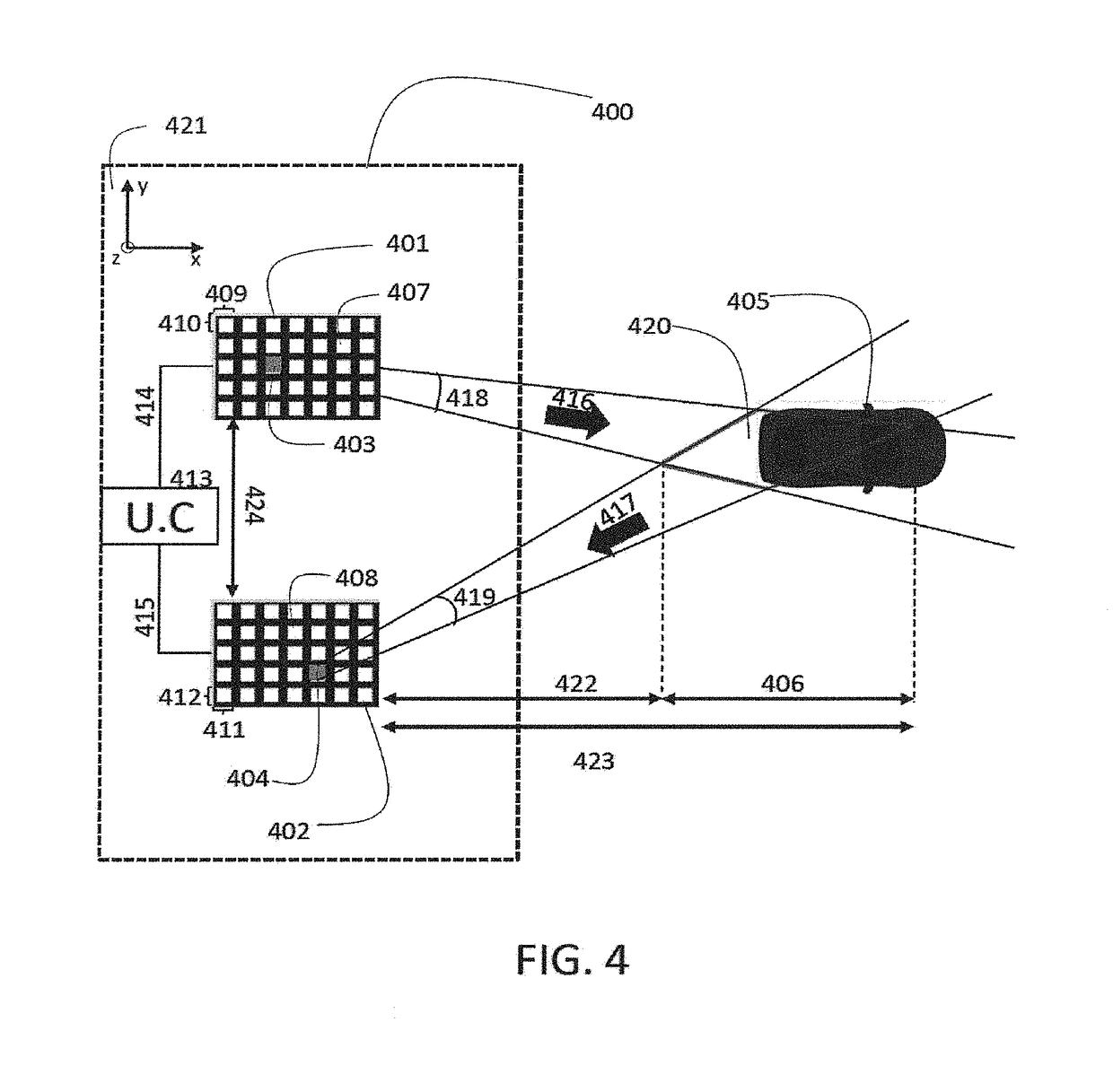 Object detection system and method for a motor vehicle