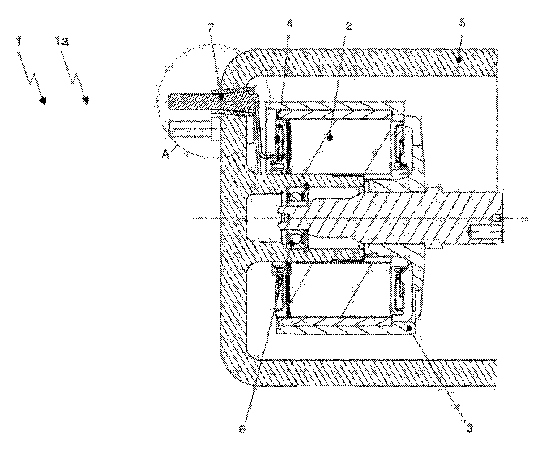 Electric implementation unit