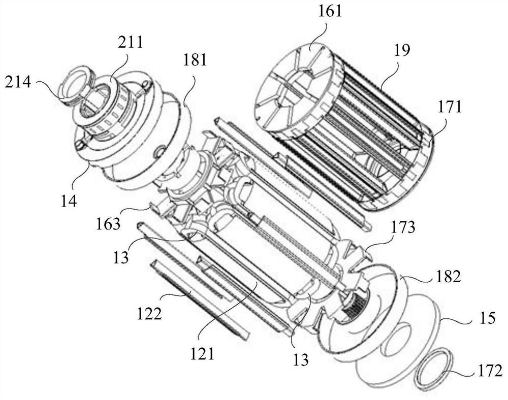 Motor rotor, motor and vehicle