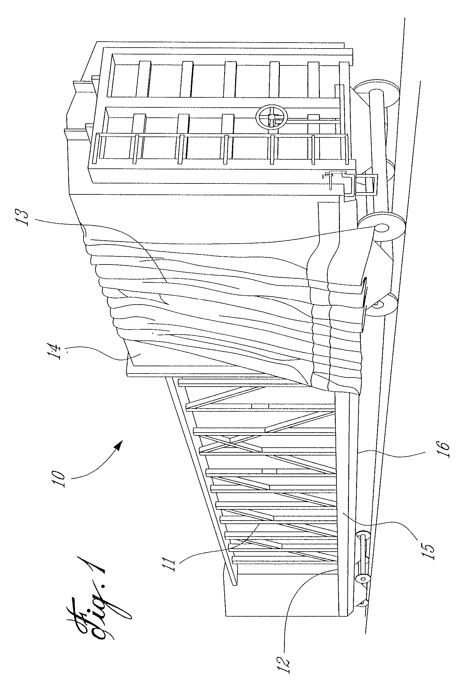 Shield assembly for cargo space of a transport vehicle