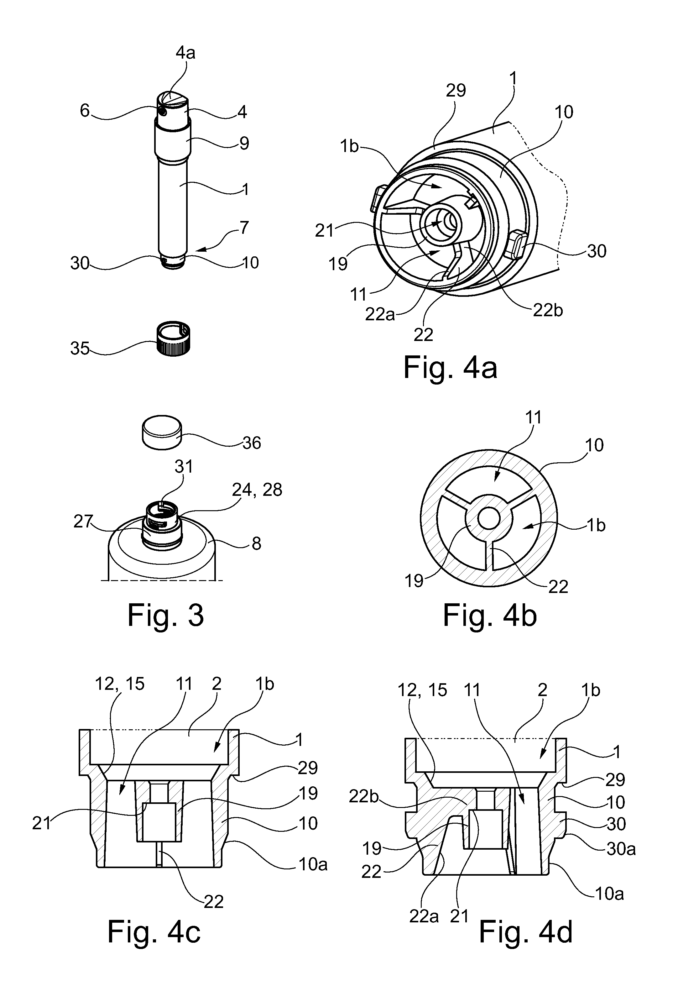 Refillable Bottle For Dispensing A Fluid Product