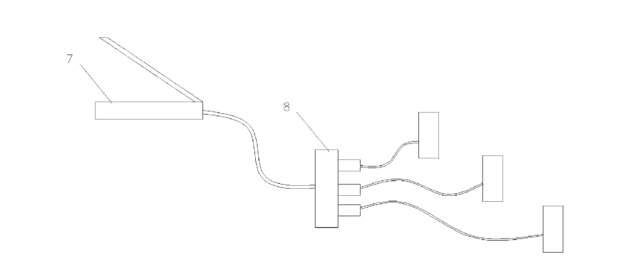 Steel wire tensile force equalizer for lift car