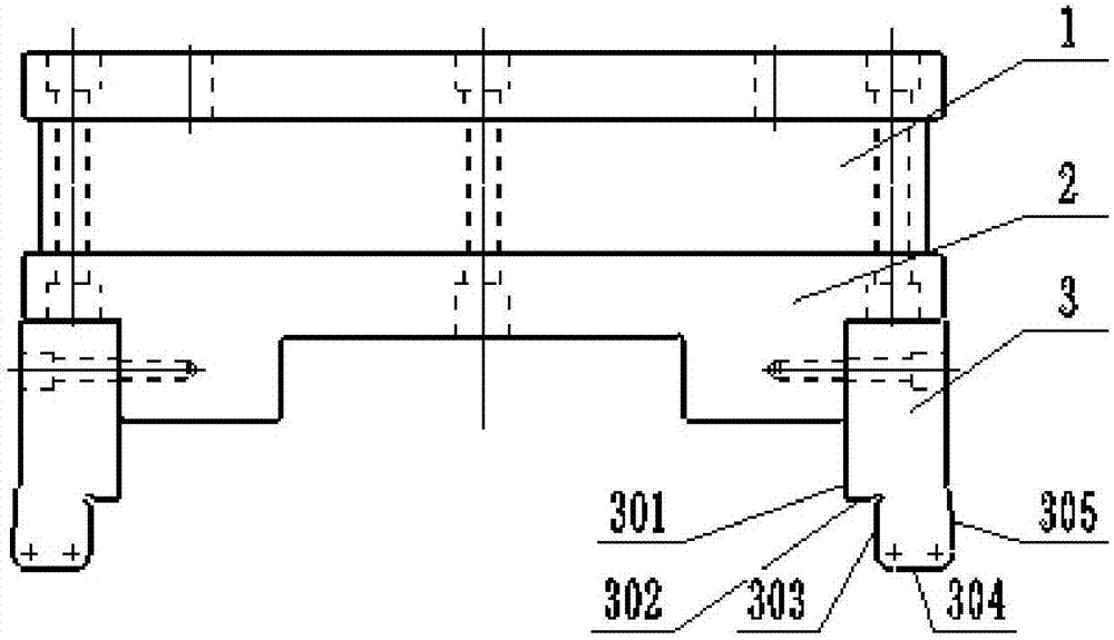 Methods for using and machining one-time forming die for safety box side plate