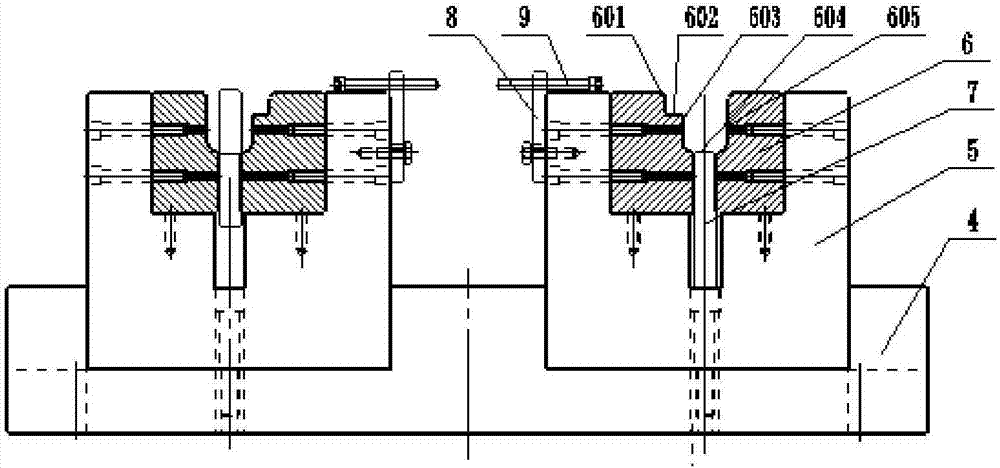 Methods for using and machining one-time forming die for safety box side plate