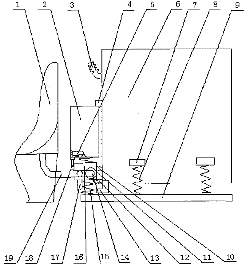 Automatic storing method of household washing machine wastewater