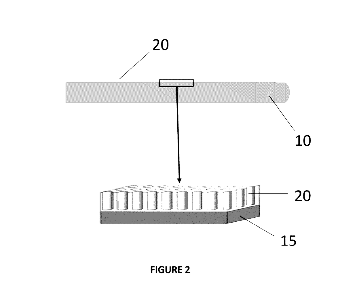 Method for preserving a mark on a metallic workpiece