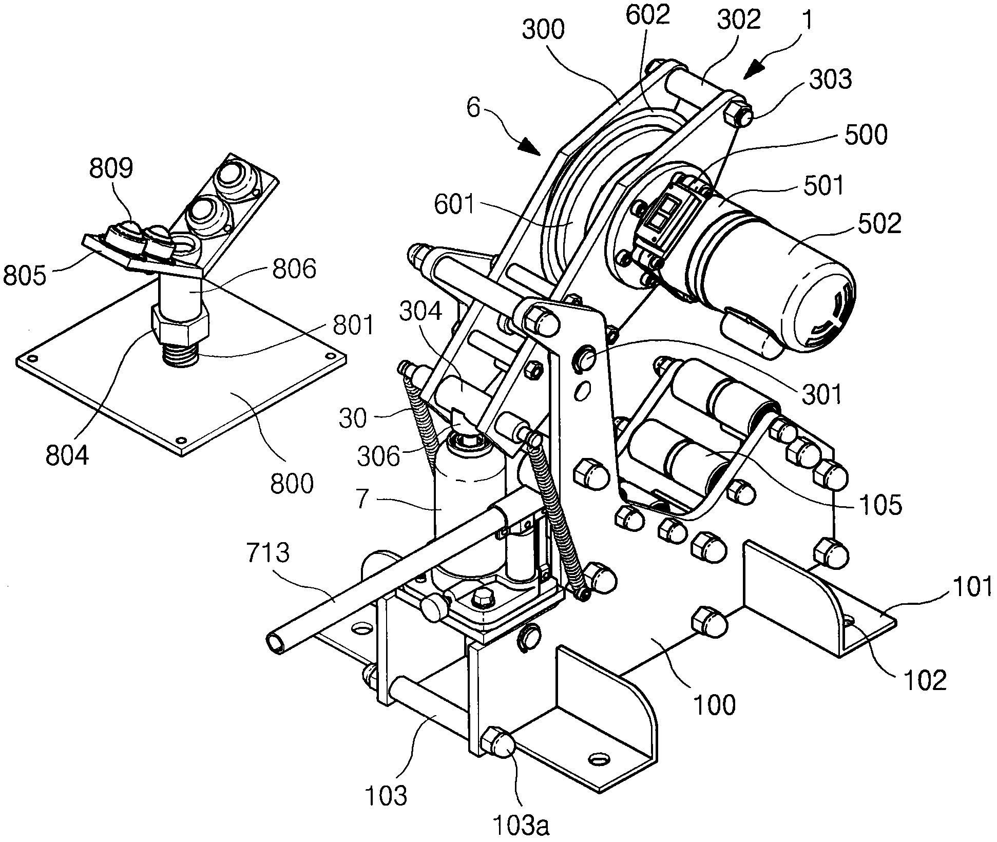 Pipe cutting machine