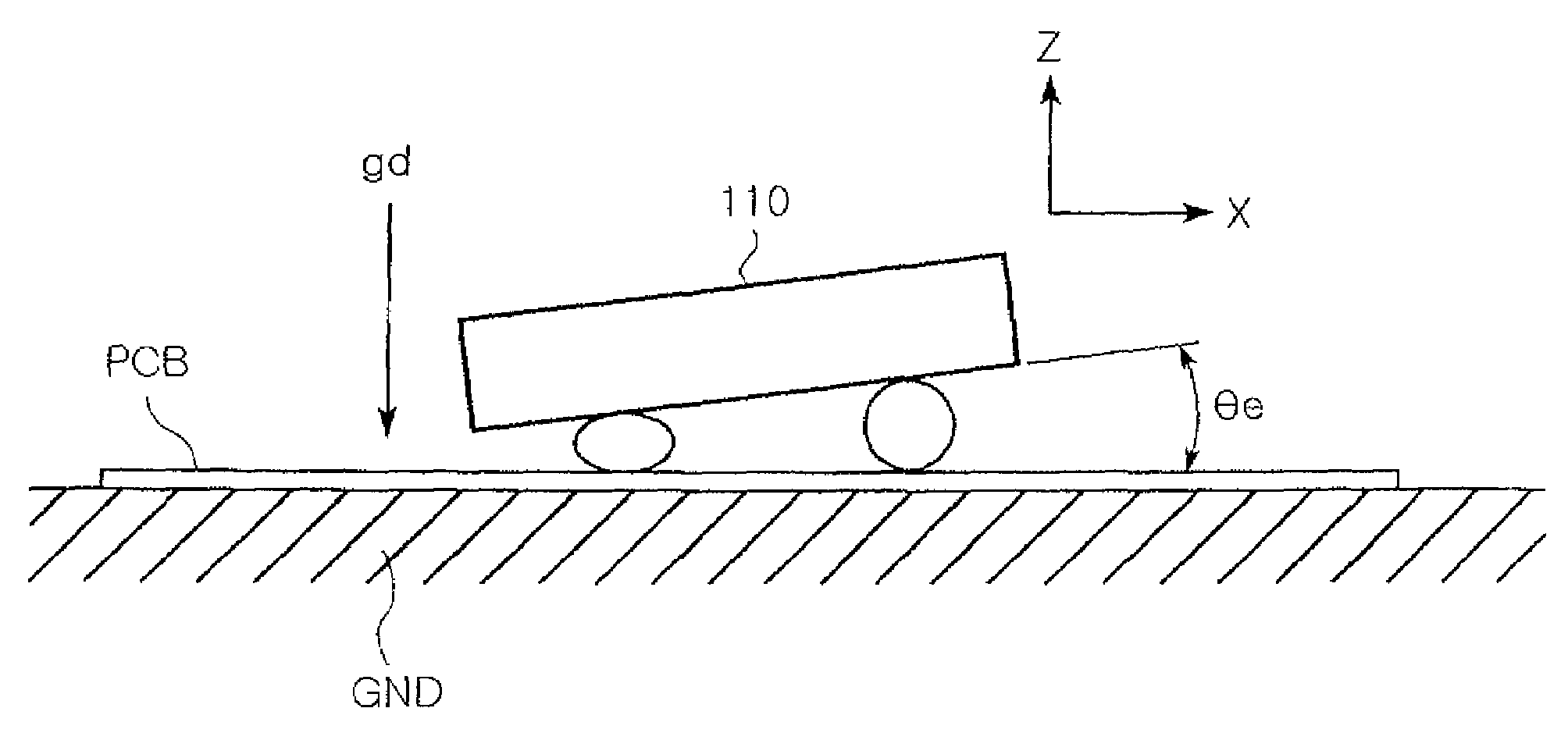 Method for setting initial compensation value in sensor complex module