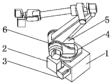 Mechanical arm used for numerical control machine tool