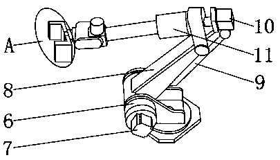 Mechanical arm used for numerical control machine tool