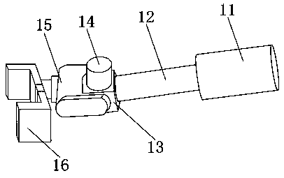 Mechanical arm used for numerical control machine tool