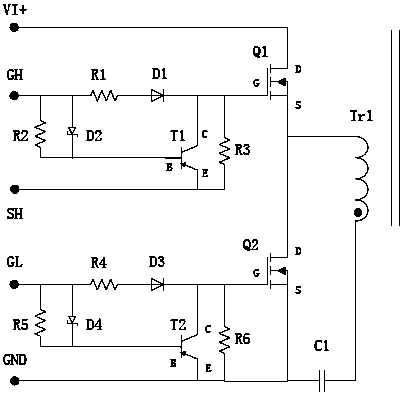 AC-DC power supply switching circuit