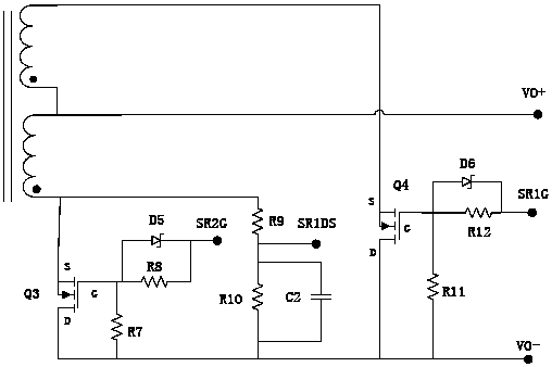 AC-DC power supply switching circuit