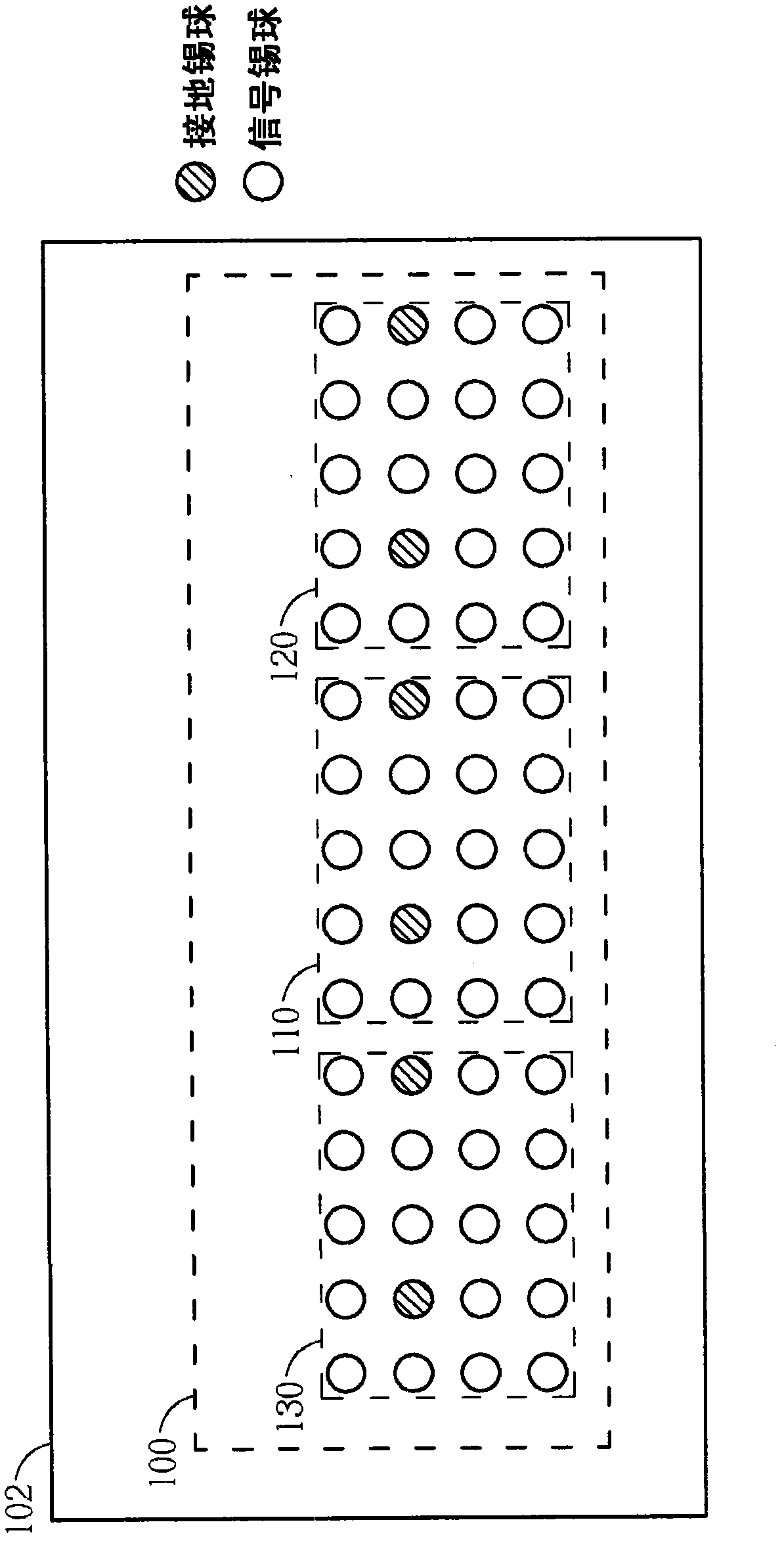 Ball grid array manufactured on printed circuit board