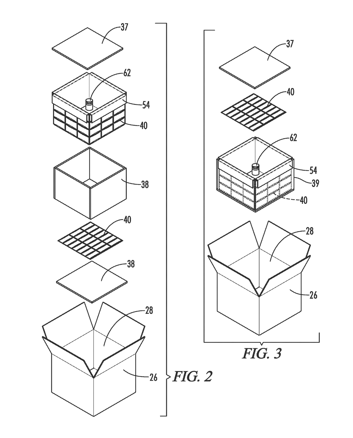 Temperature controlled box system