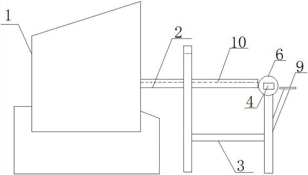 Simple cutting device for small corrugated machine