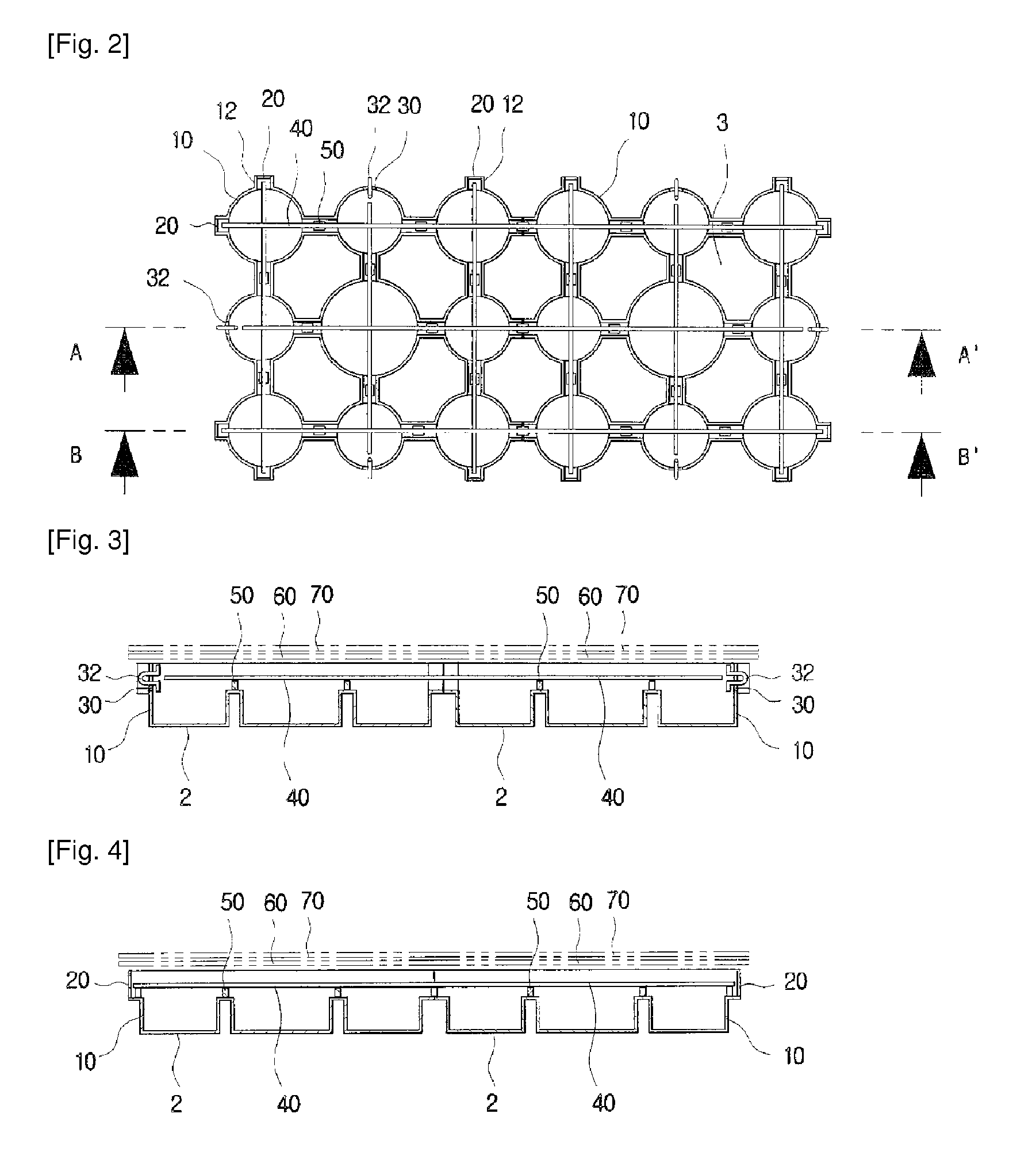 Method of manufacturing watercourse blocks continuously arranged on the spot