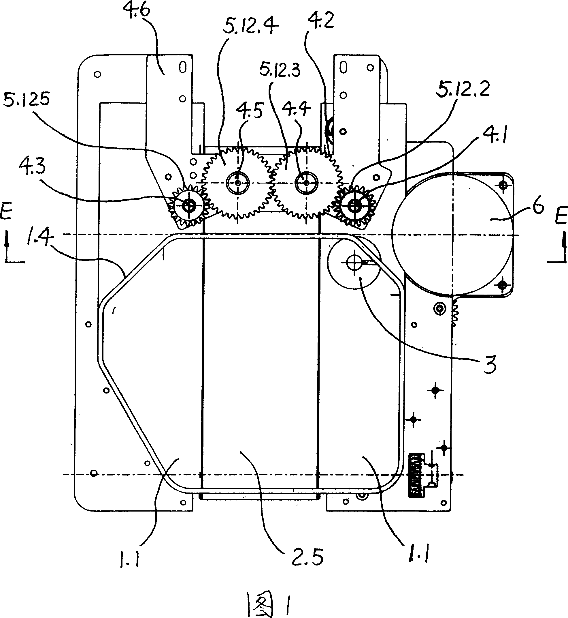 Riffle device for automatic playing card machine