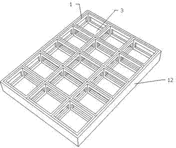 Miniature comb raw honey, production method and production device